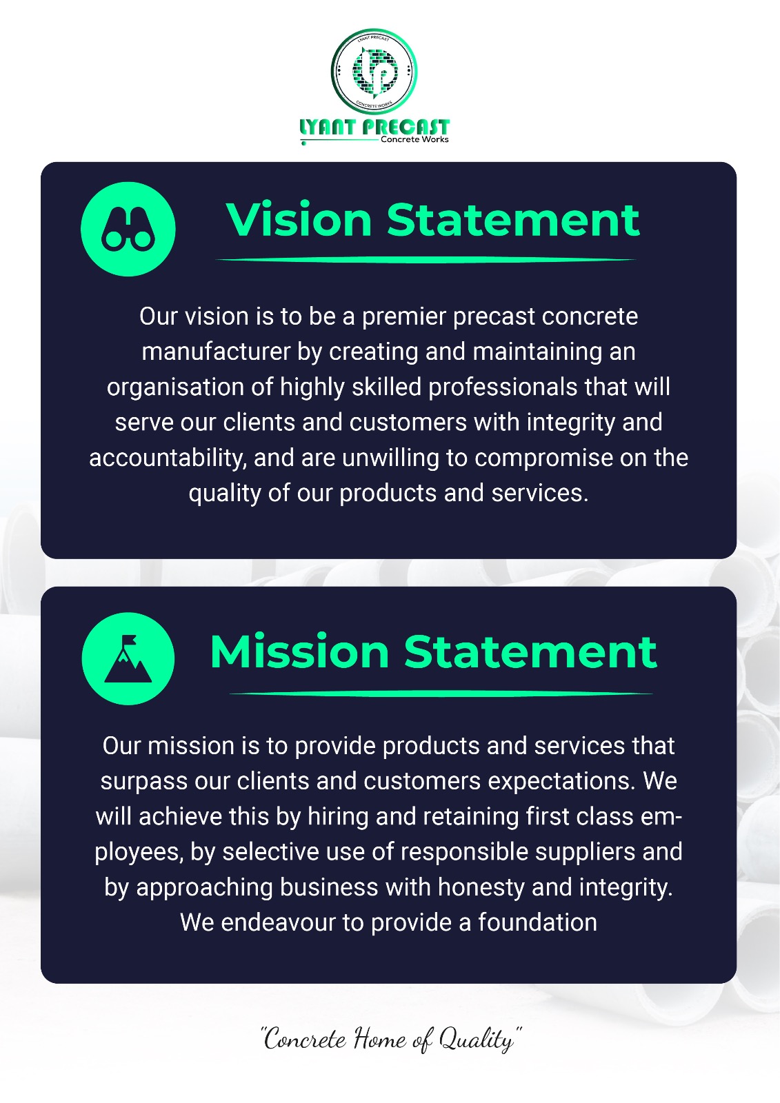 Lyant Precast Expertise