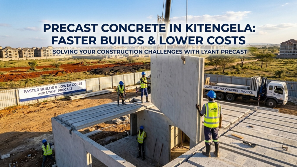 Precast Concrete in Kitengela: Faster Builds & Lower Costs